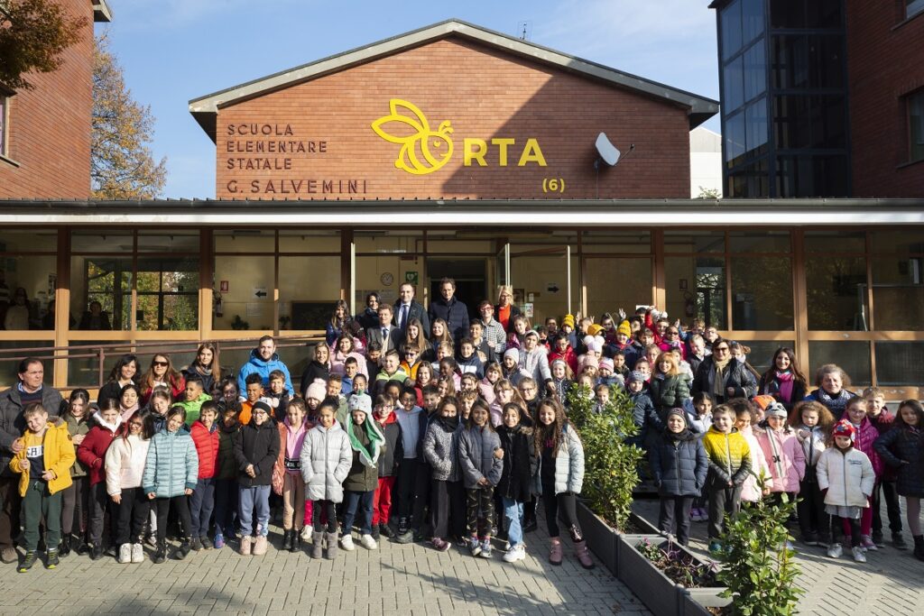 “Facciamo pArte”, l’intervento artistico alla scuola Salvemini a Mirafiori voluto dalla Fondazione Agnelli 