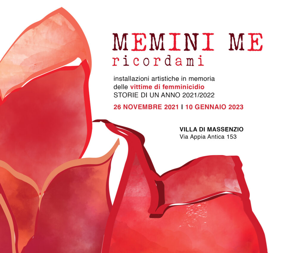 Violenza contro le donne, alla Villa di Massenzio il progetto “MEMINI Me. Ricordami”