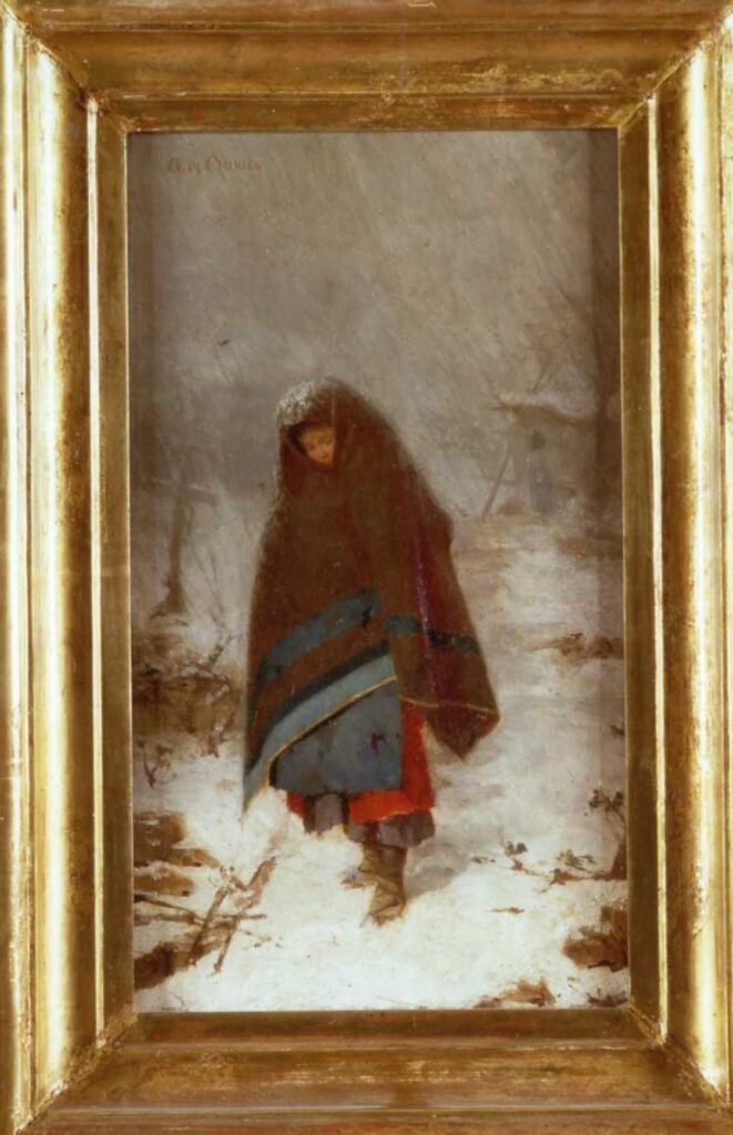 Trafugato al Museo Nazionale di Matera il dipinto “Effetto neve” di Giacomo Di  Chirico
