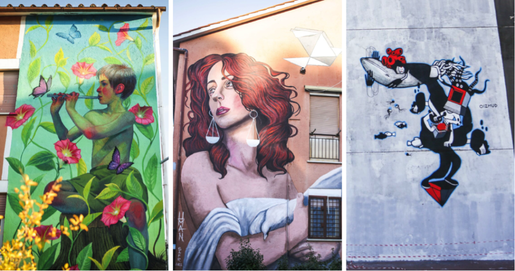 Street Art for Rights 2022 sulle donne, con le donne e per le donne
