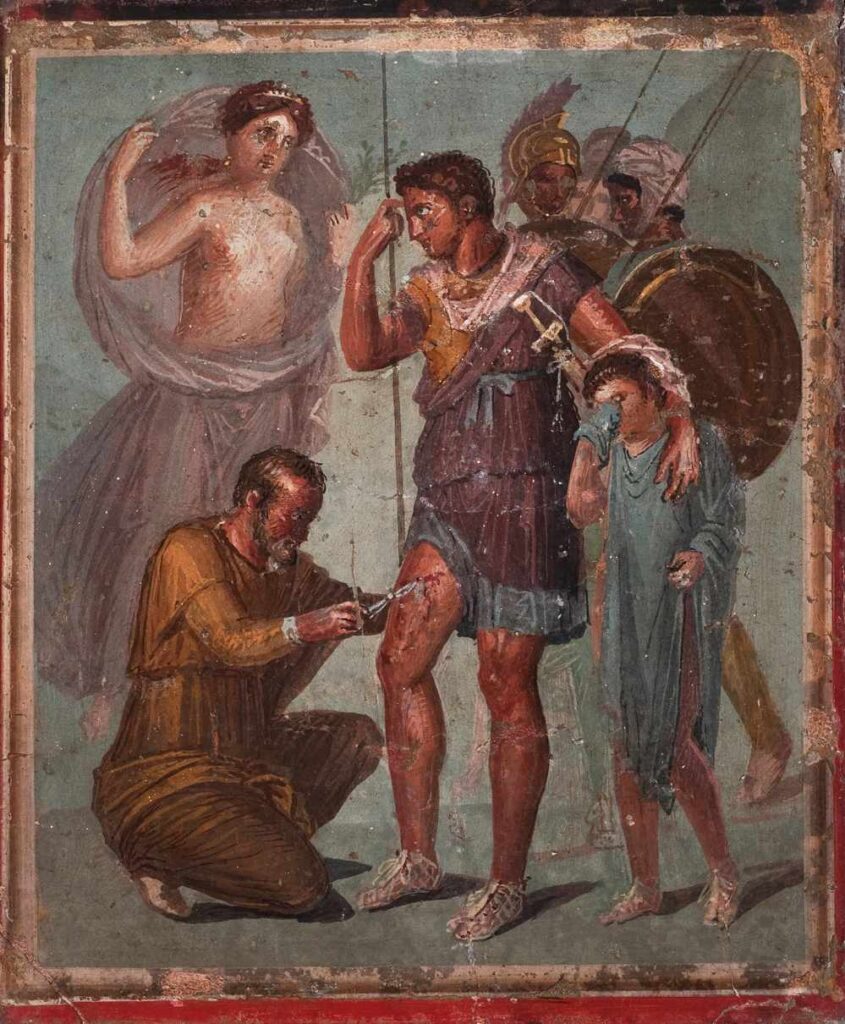 Il viaggio di Enea da Troia a Roma raccontato in una mostra al Tempio di Romolo al Foro Romano
