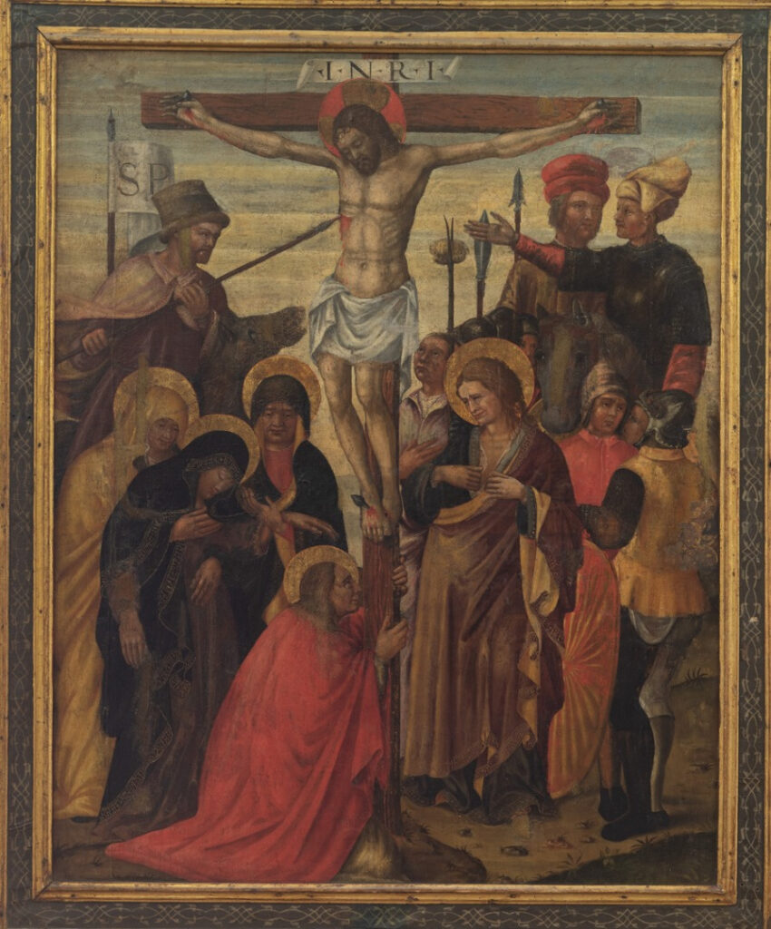 Galleria Nazionale delle Marche: il restauro dello stendardo di Antonio Alberti