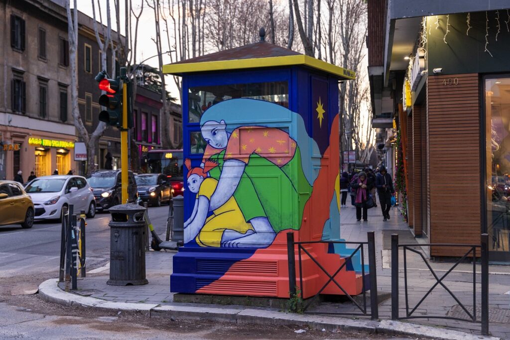 “Cabin Art”, inaugurate altre due opere a Roma