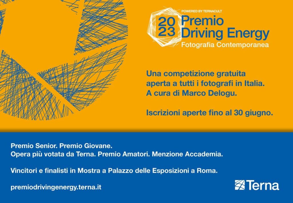 Al via il concorso “Premio Driving Energy 2023 – Fotografia Contemporanea”