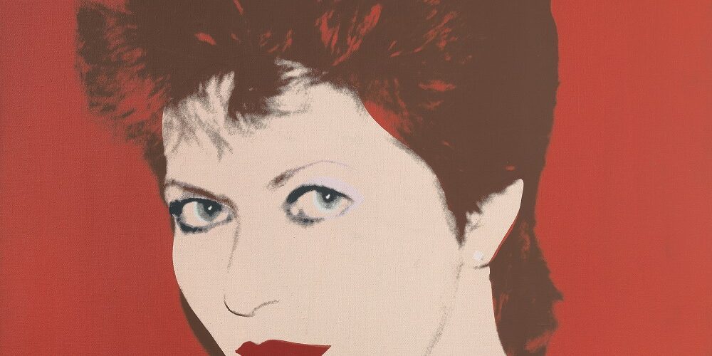 Ritratto di Regina Schrecker, 1983 Serigrafia