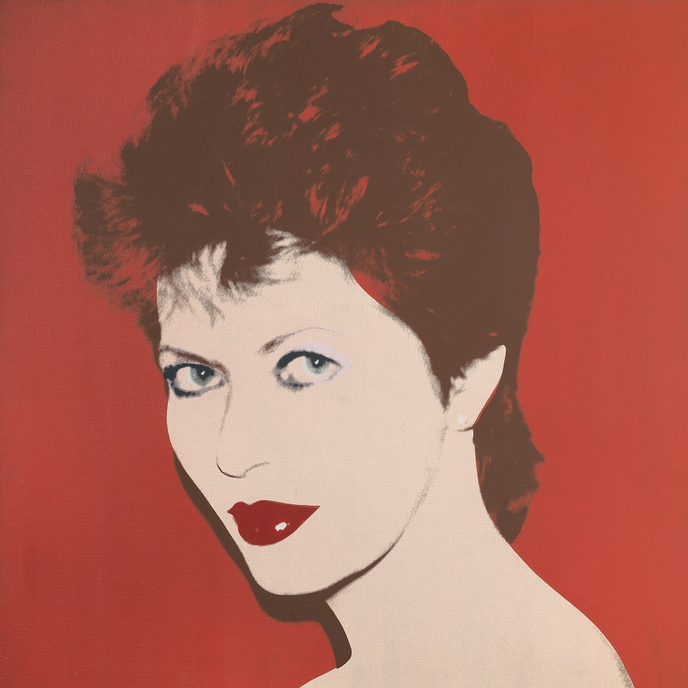 Ritratto di Regina Schrecker, 1983 Serigrafia