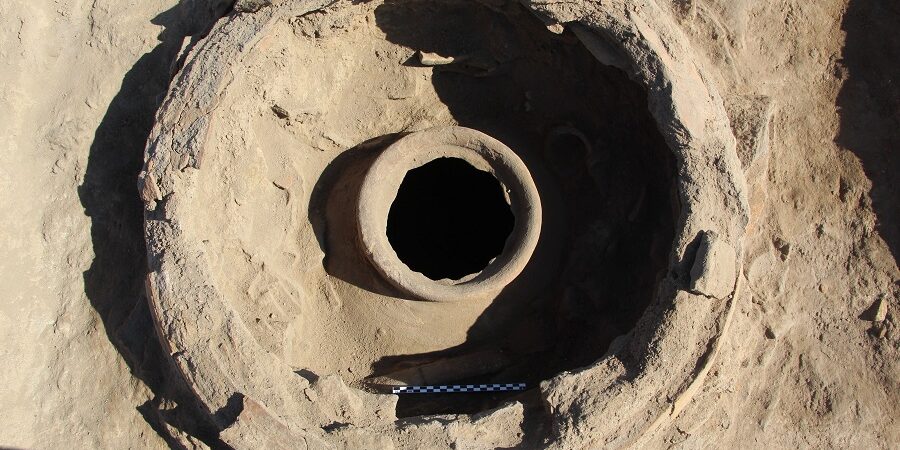 Il frigorigero rivenuto nell'area archeologica di Lagash @ Univesrità di Pisa