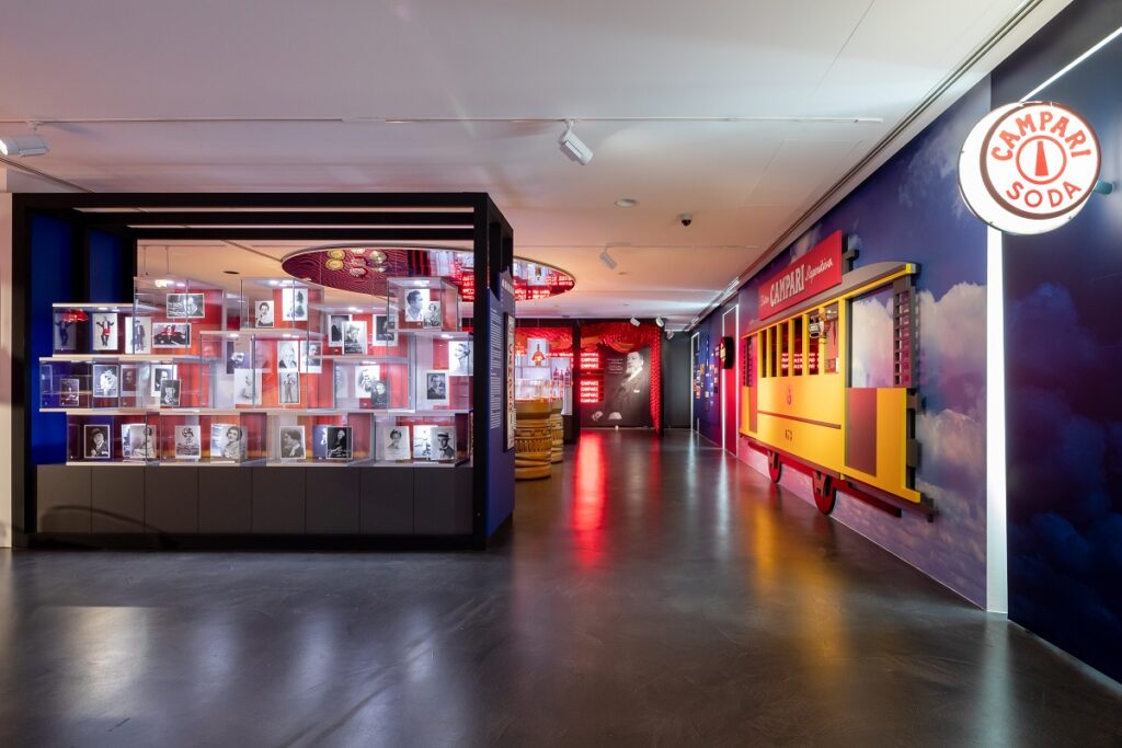 Il nuovo allestimento della Galleria Campari