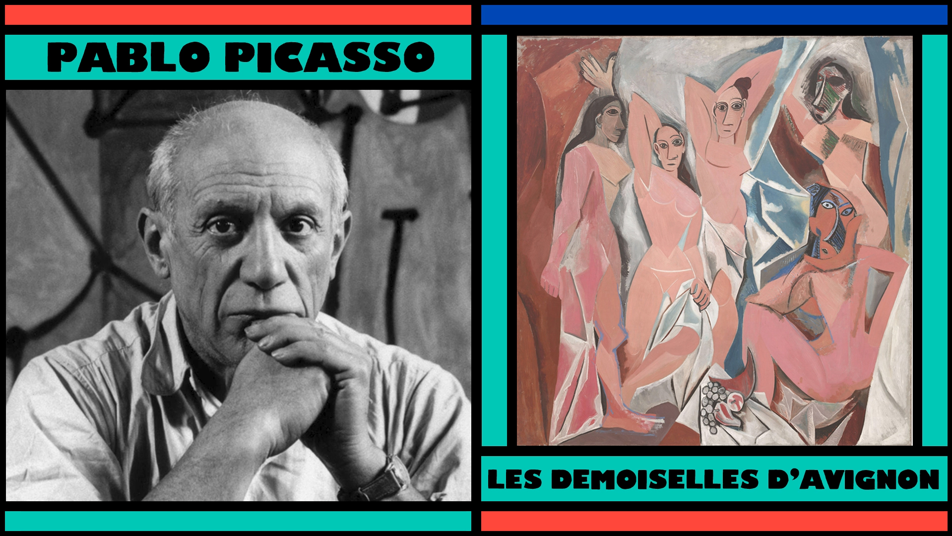 Le damigelle di Avignone – Picasso