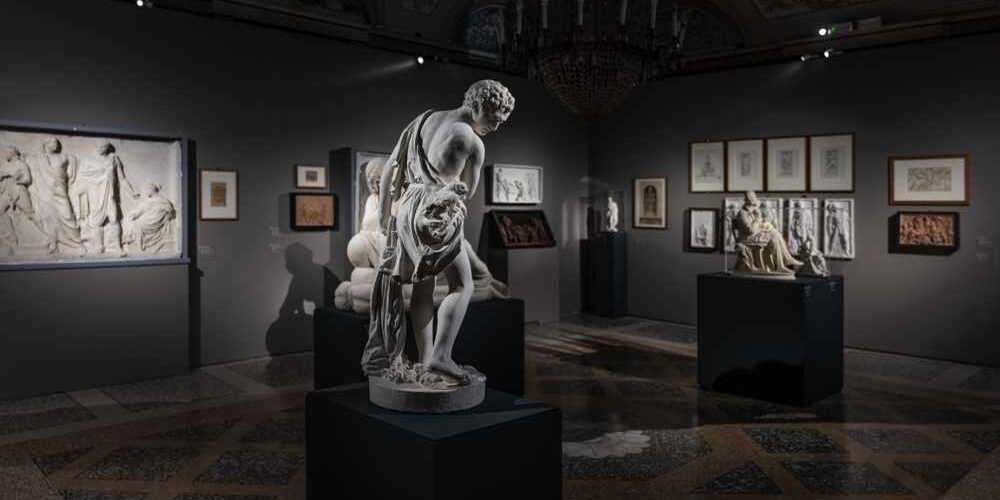 GAM di Milano Allestimento mostra Pompeo Marchesi
