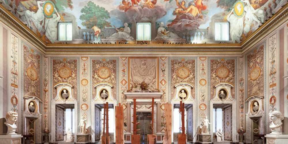 Giuseppe Penone. Gesti universali, Installation view - , Salone Mariano Rossi, Galleria Borghese, Roma - ph. S. Pellion © Galleria Borghese