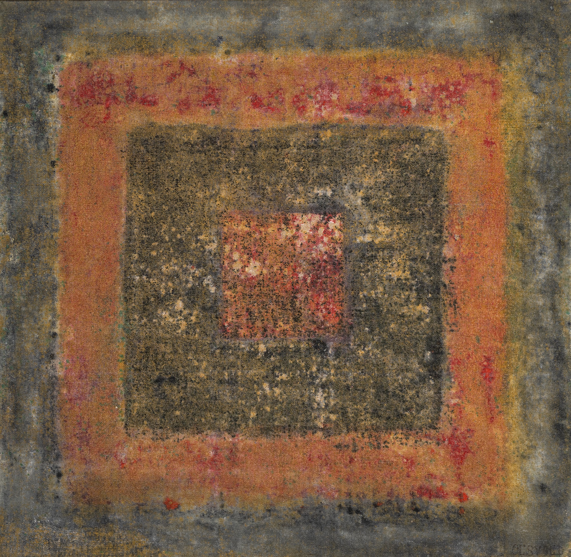 GROWTH ELIXIR Oil on Linen Canvas cm 55 x 58