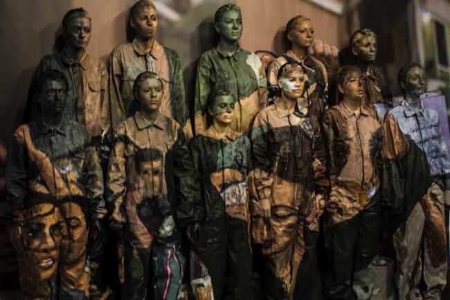 Liu Bolin per l'Iran | Milano, Galleria Gaburro