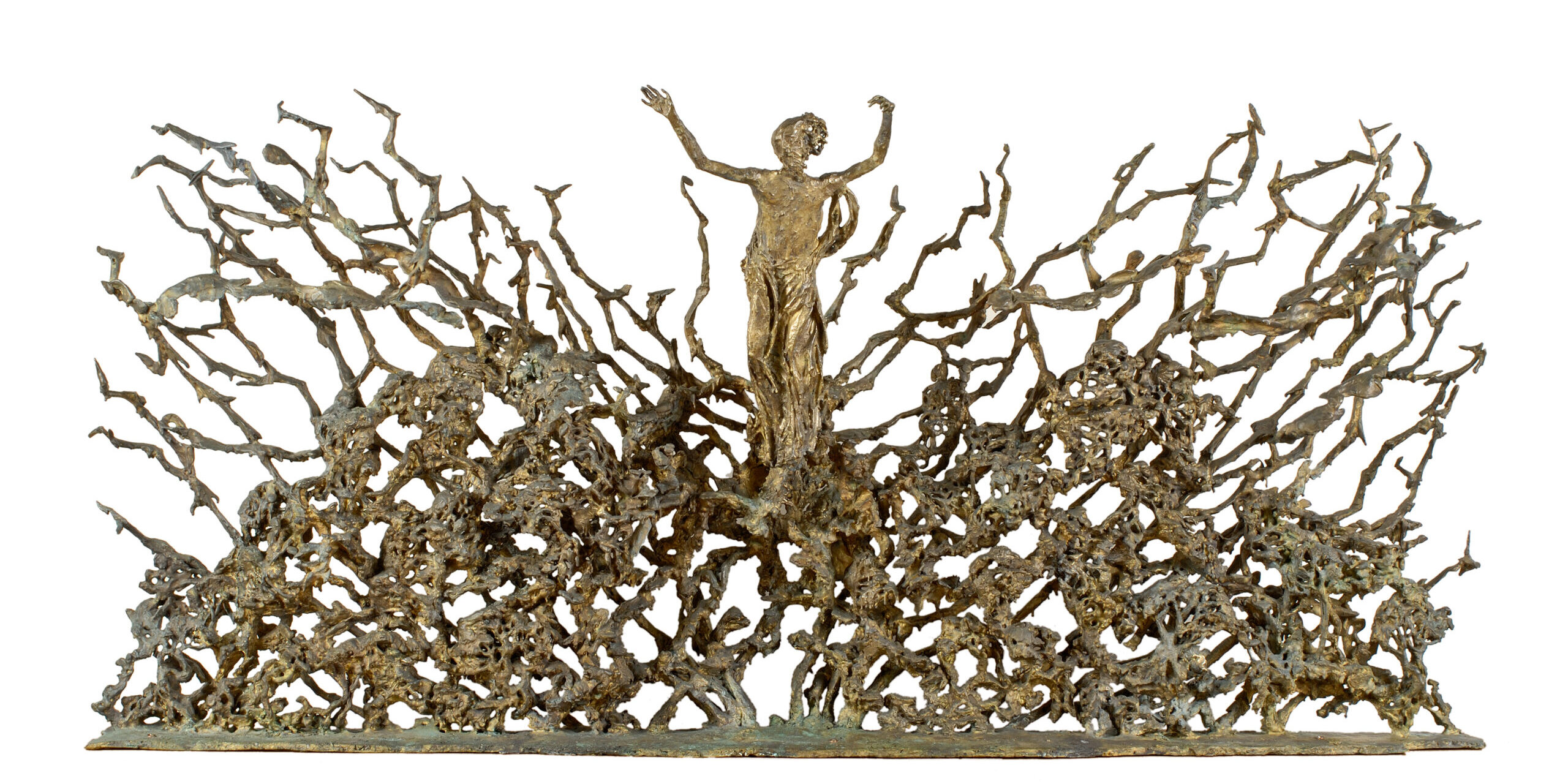 Museo Bilotti_4. Pericle Fazzini, Bozzetto per la _Resurrezione_, 1970-1975, 68,5x150x20 cm, Collezione eredi Fazzini, ph. ©Massimo Napoli.