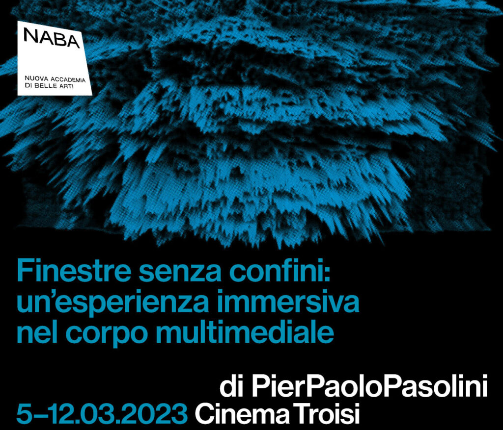 Pasolini: la video installazione di NABA al Cinema Troisi