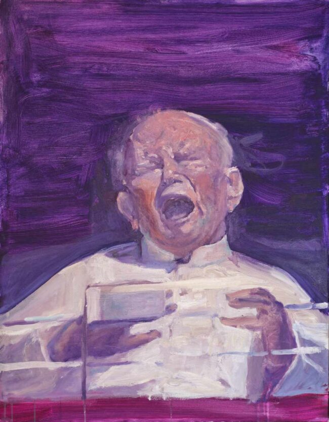 Senza-Parole-1 Fabrizio Vatta, Senza Parole - olio su canvas del 2023, 70x90,