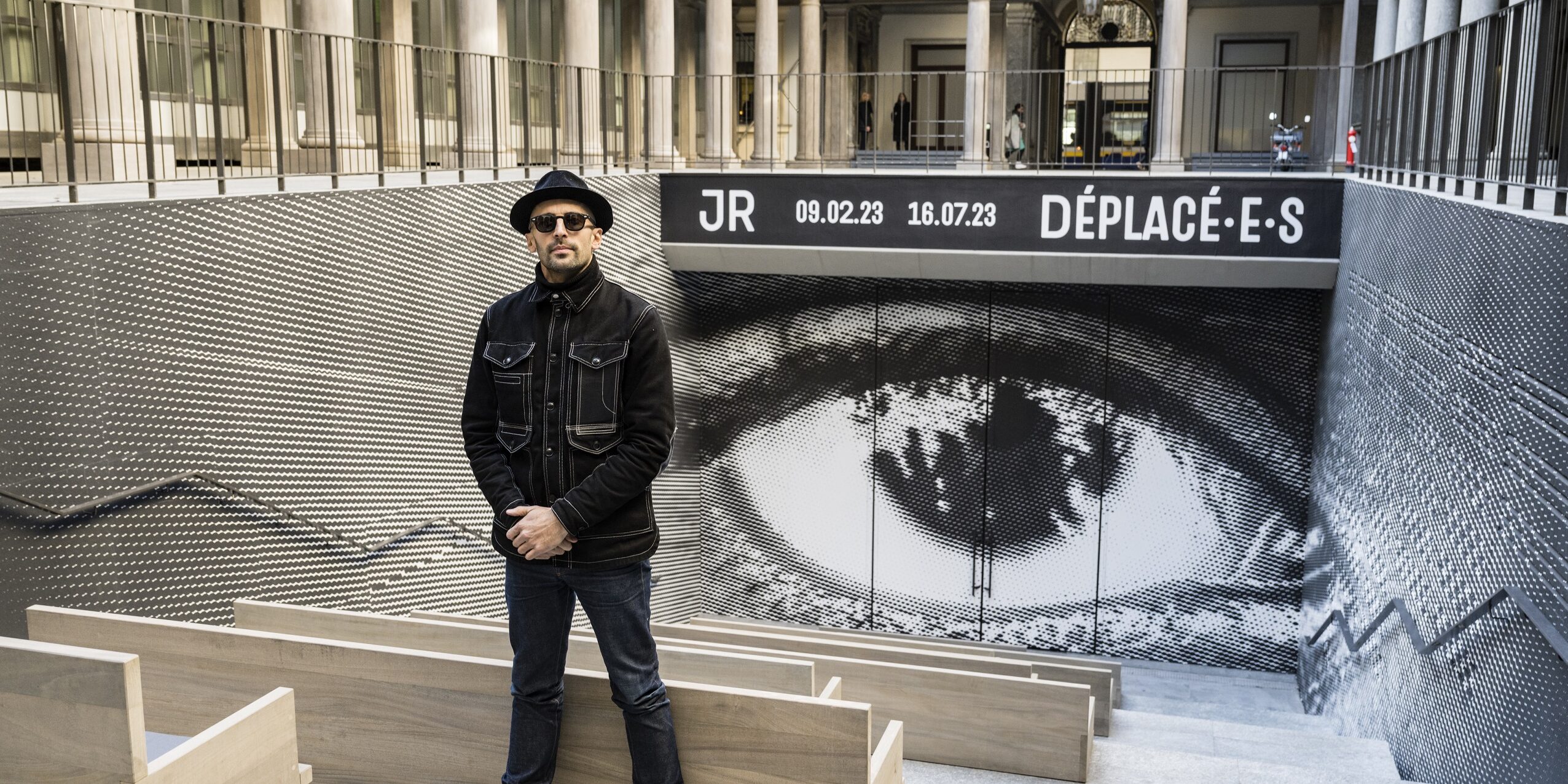 Foto Allestimento mostra JR_Guermani