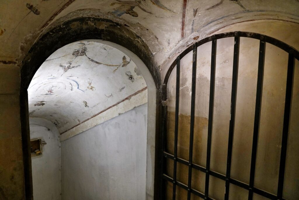 A Palazzo Vecchio da una scala segreta emergono pitture a “grottesche” del ‘500