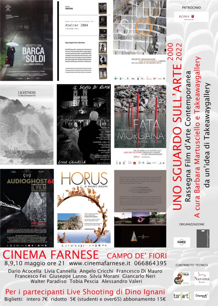 Al Cinema Farnese la rassegna “Uno sguardo sull’arte 2000/2022”