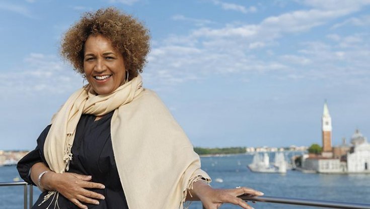 LESLEY-LOKKO L'architetta ghanese Lesley Lokko, curatrice della Biennale di Venezia 2023 ©La Biennale
