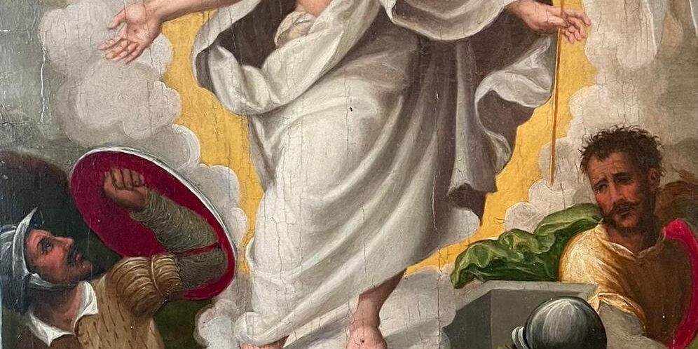 Cristo Risorto Niccolò Betti (Firenze, c. 1550 –1617) circa 1575 tempera su tavola 45x60 cm
