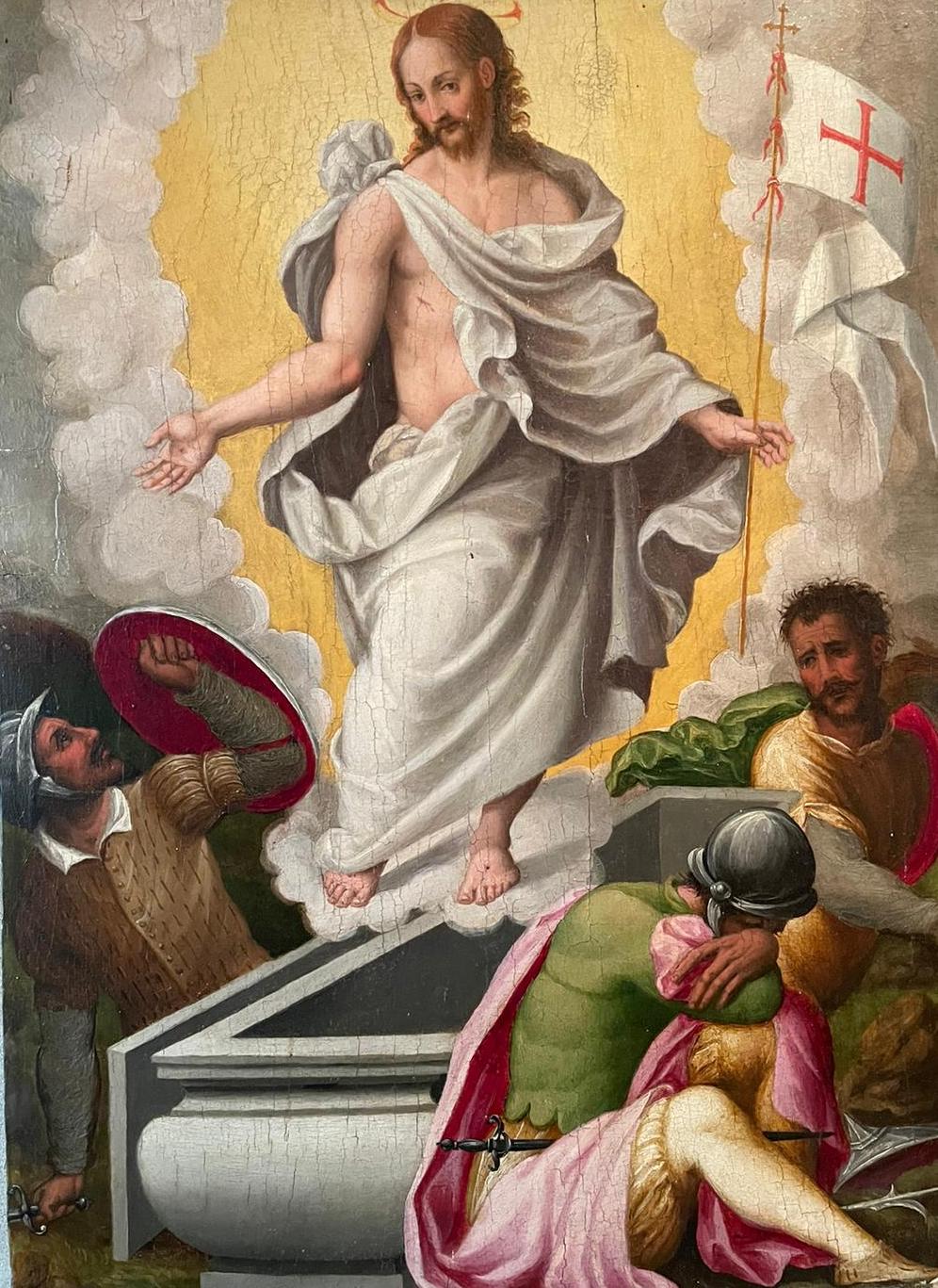 Cristo Risorto Niccolò Betti (Firenze, c. 1550 –1617) circa 1575 tempera su tavola 45x60 cm