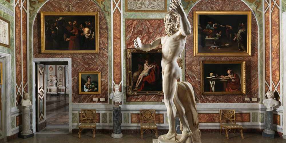 Sala di Caravaggio, Galleria Borghese, ©Galleria Borghese