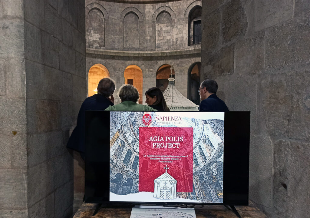 Restauro del Santo Sepolcro: la visita della Rettrice di Sapienza a Gerusalemme