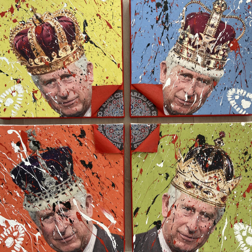 Agostino Art Gallery: 6 opere per l’incoronazione di Re Carlo III
