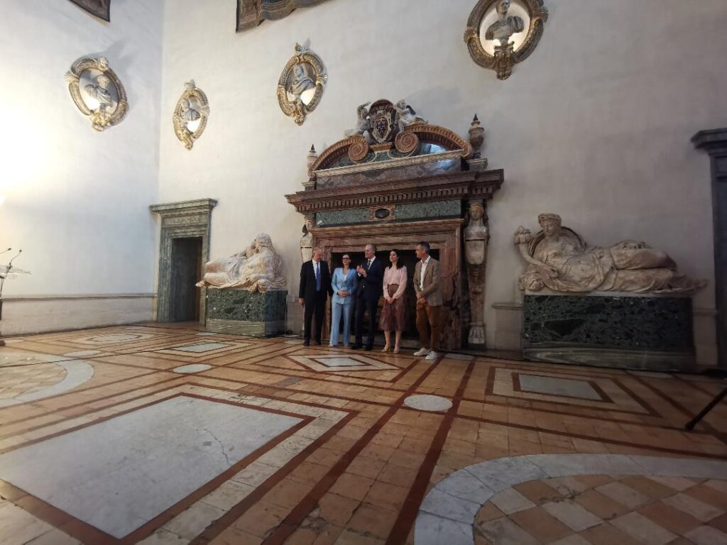 Palazzo Farnese. “La cornice del tempo”, il restauro di Palazzetti