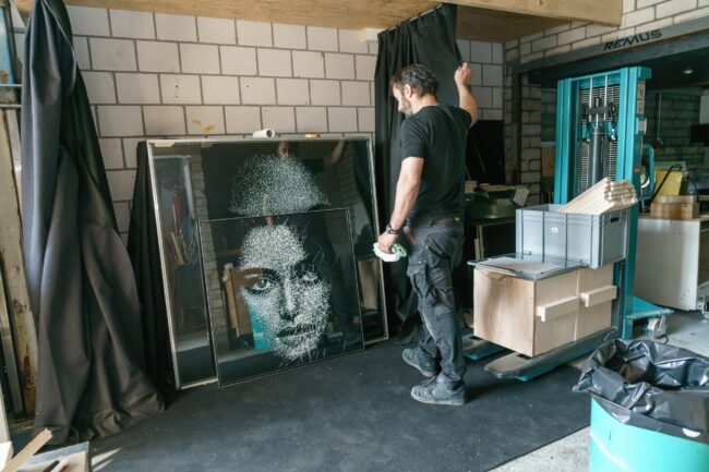 Preparation-Shots-Simon-Berger-Le-Porte-della-Percezione-Museo-Civico-Sansepolcro-courtesy-of-Cris-Contini-Contemporary_05 Museo civico di San Sepolcro - Simon Berger