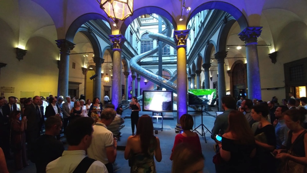 Rinascimento, arte digitale Palazzo Strozzi