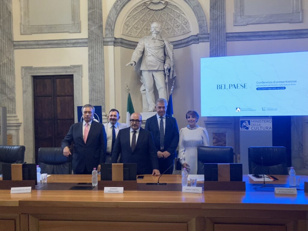 “Bel Paese”, il nuovo programma di promozione dell’arte italiana nel mondo