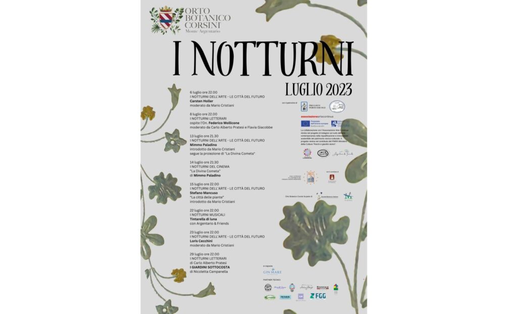 I Notturni Dell’Arte. Dialoghi a Porto Ercole
