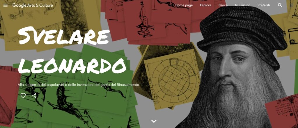 “Svelare Leonardo”, la retrospettiva digitale di Google Arts & Culture