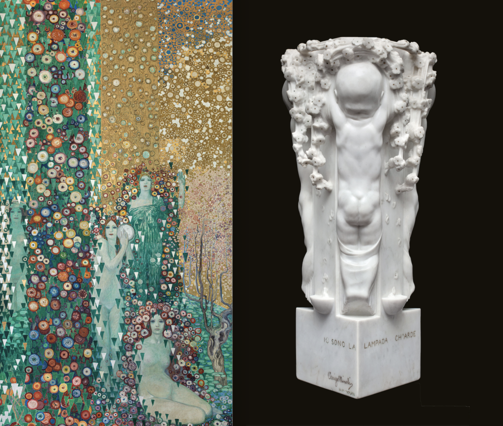 La Primavera di Galileo Chini, ispirata a Klimt, arriva a Ferrara 