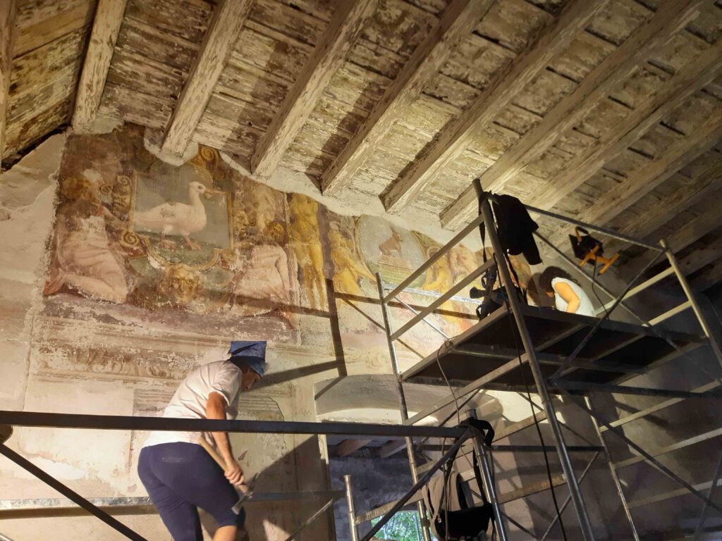 Il restauro del Chiostro Minore di Sant’Agostino a Bergamo