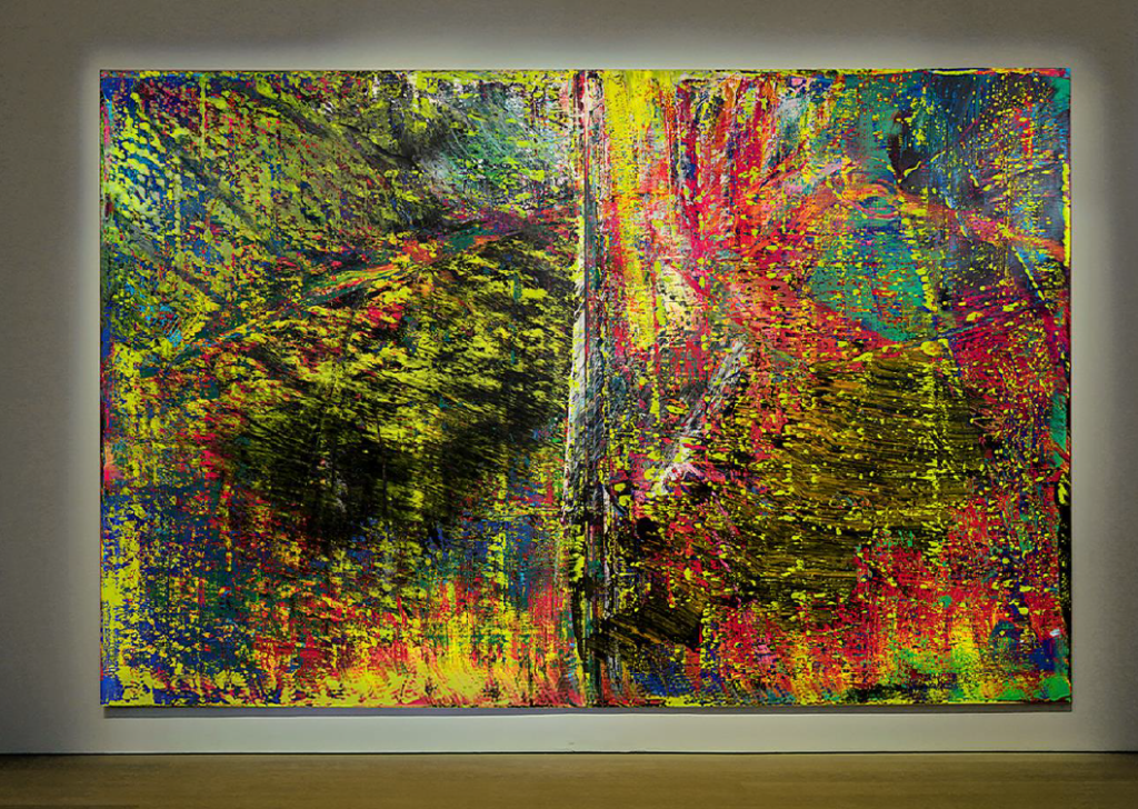 Un’opera monumentale di Gerhard Richter all’asta da Phillips