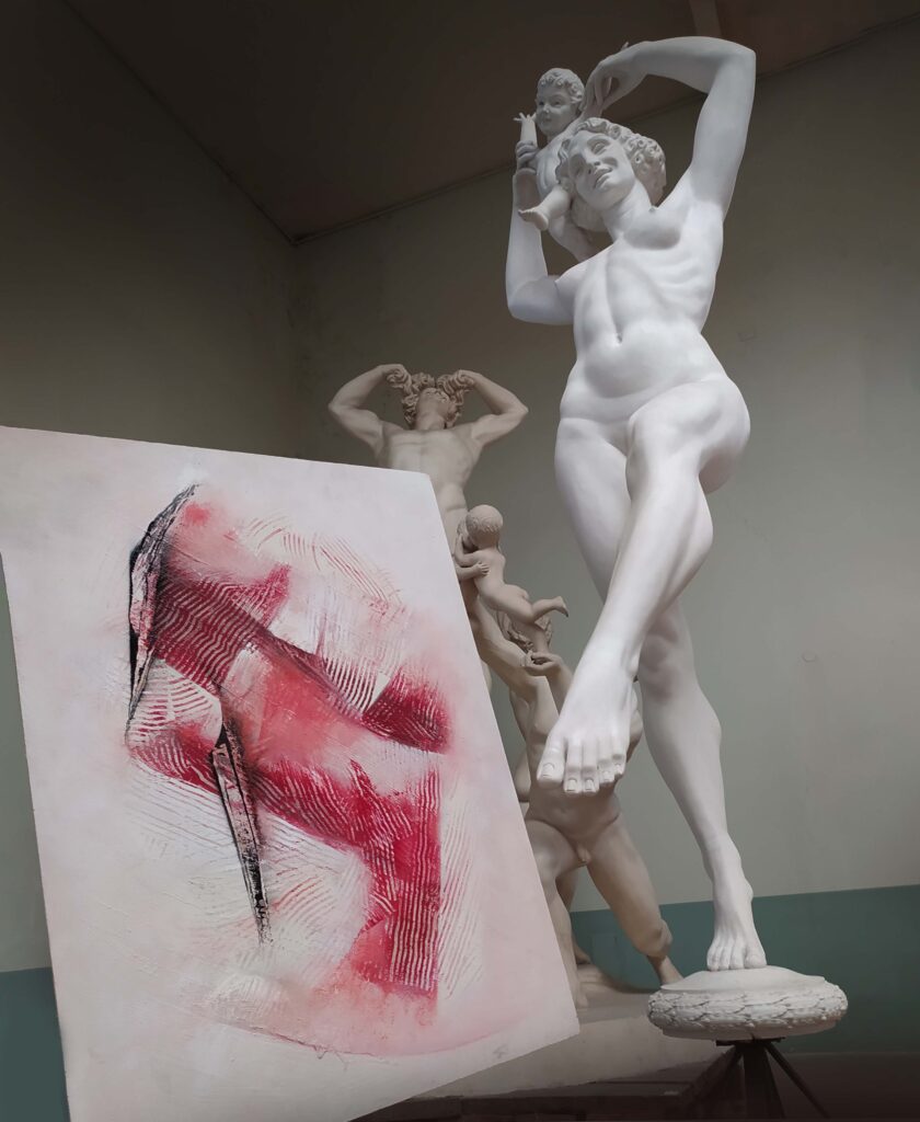 Al Museo Andersen “Le tele di Penelope” di Danilo Maestosi che fanno riflettere sul presente