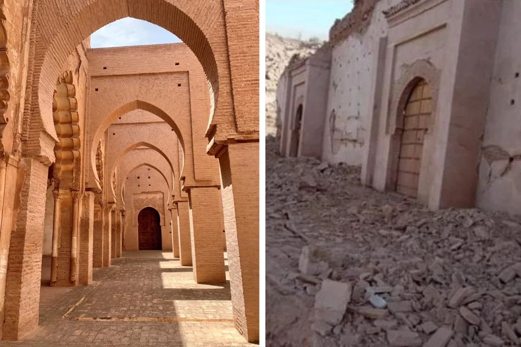 Distrutta la moschea di Tinmel in Marocco dopo il terremoto