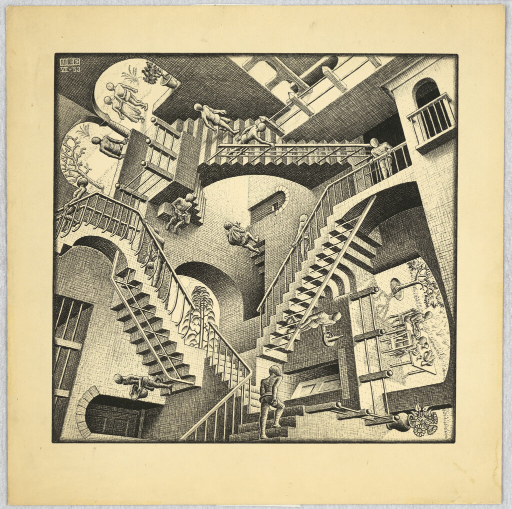 Escher a Roma, il genio olandese a Palazzo Bonaparte