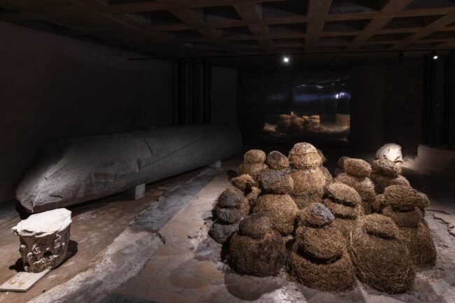 Augustas Serapinas, BALTIC ADVENTURE, 2023. Installation view @ FOROF, Roma ph Monkeys Video Lab