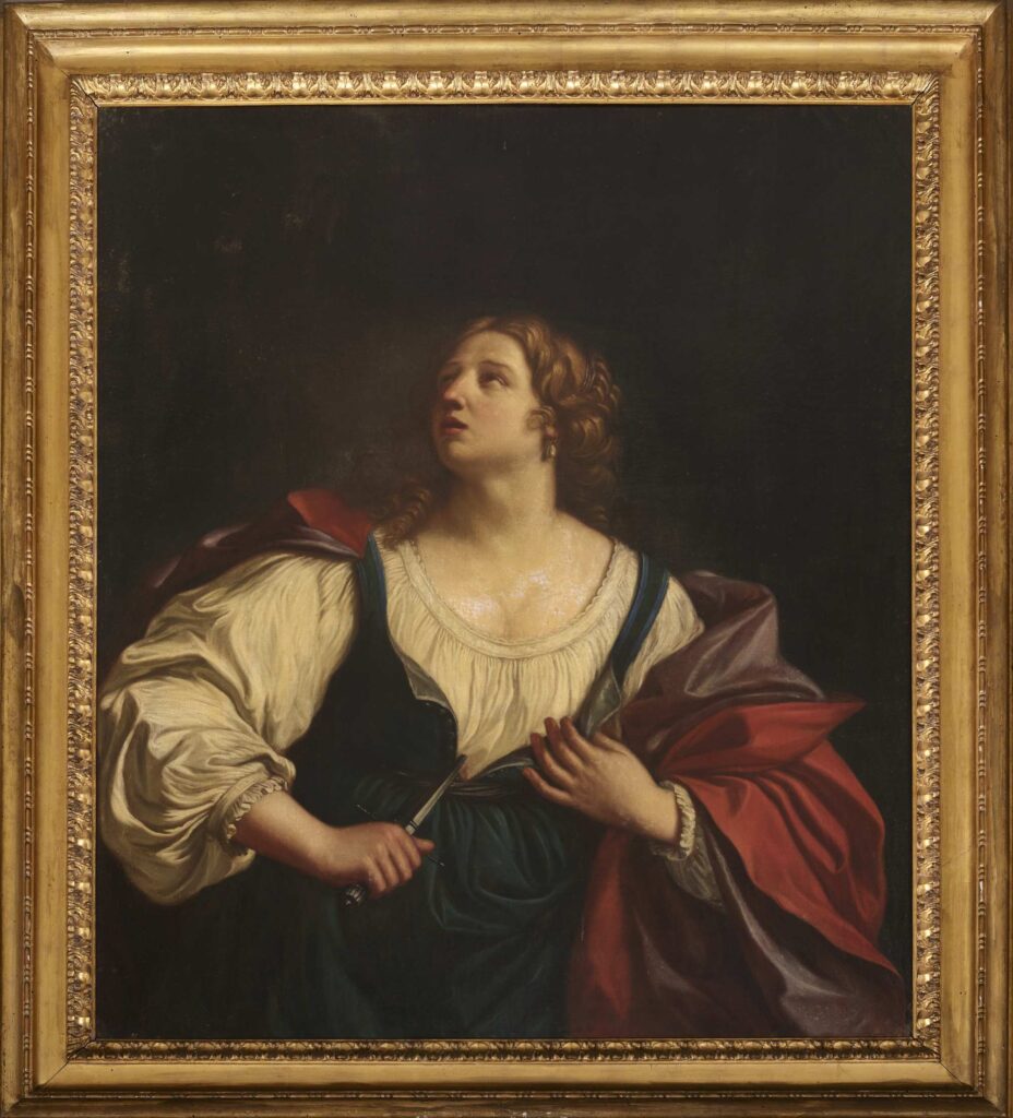 La “Lucrezia” attribuita al Guercino sarà restaurata grazie a “Vino Civitas”