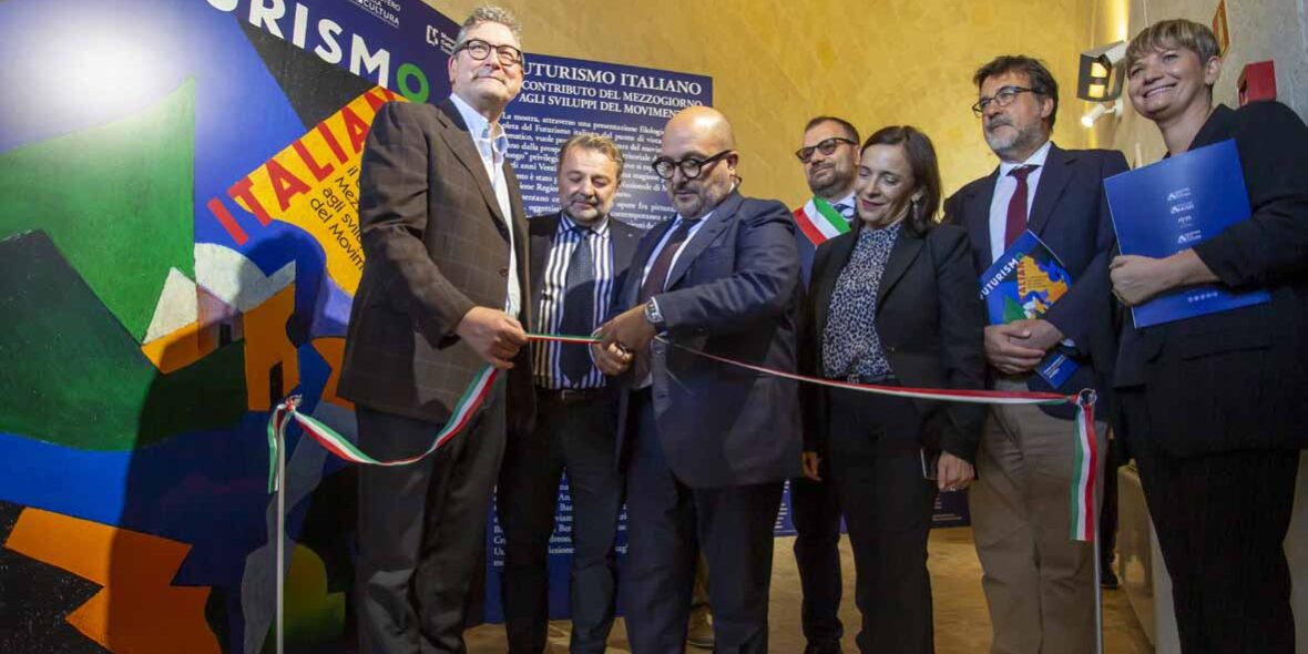 Inaugurazione della mostra sul Futurismo a Matera