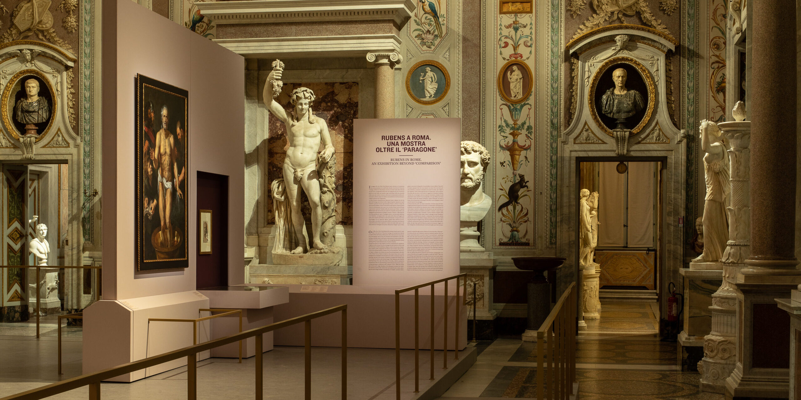 Il Tocco di Pigmalione. Rubens e la scultura a Roma. Installation view. Galleria Borghese. Ph A. Novelli © Galleria Borghese