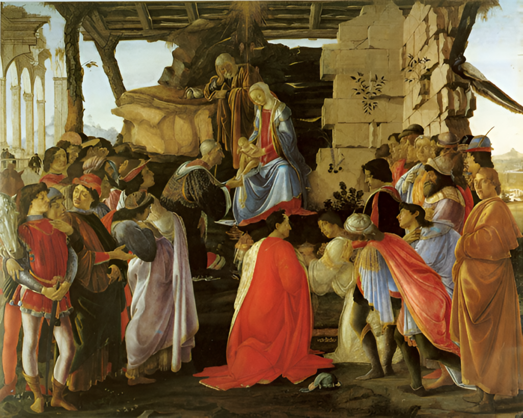 L’Adorazione dei Magi di Botticelli a Napoli