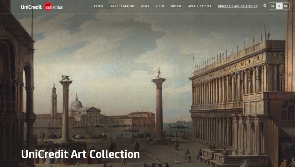 La collezione d’arte di Unicredit diventa per tutti