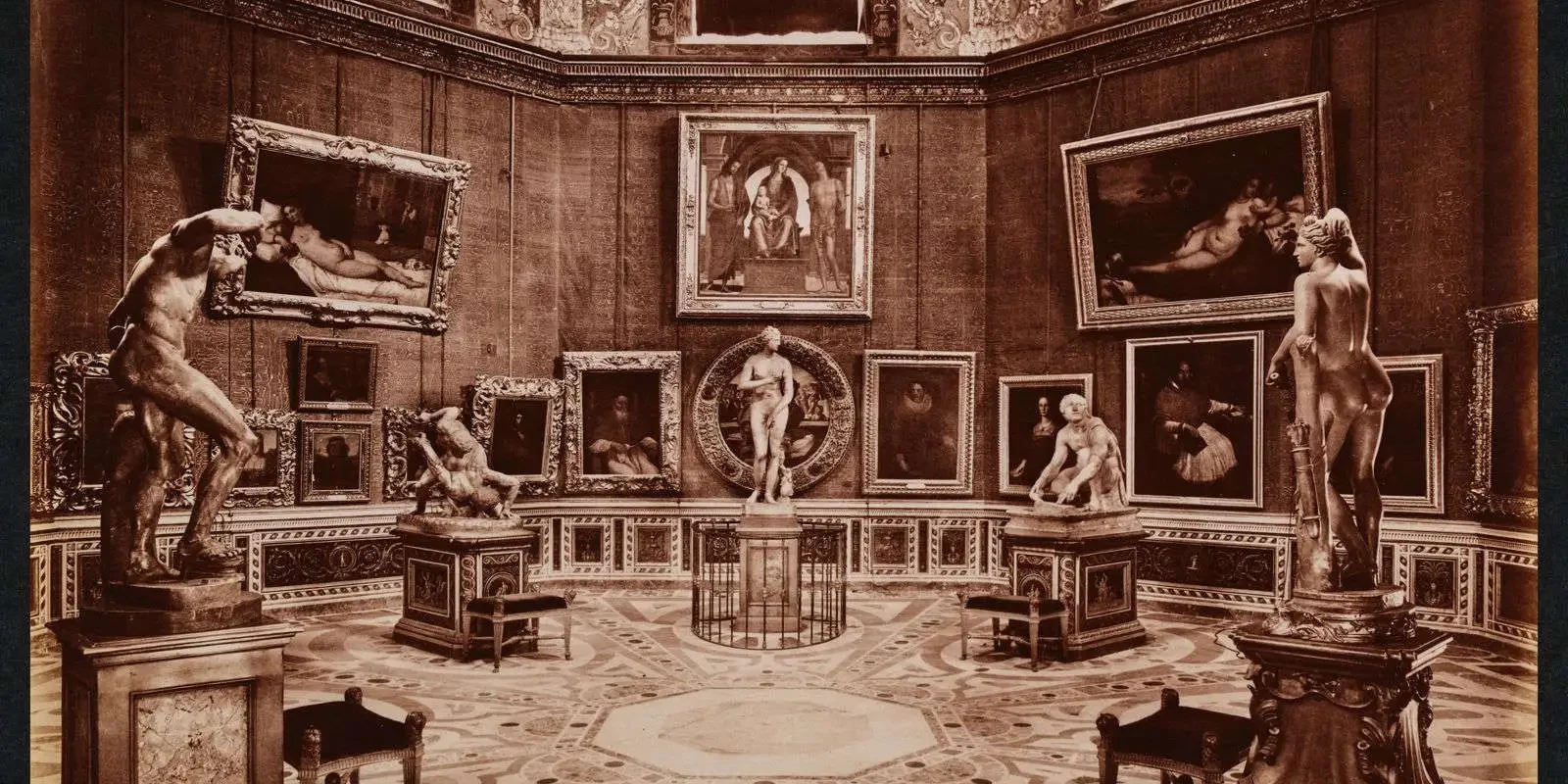 Regio archivio, la Tribuna degli Uffizi