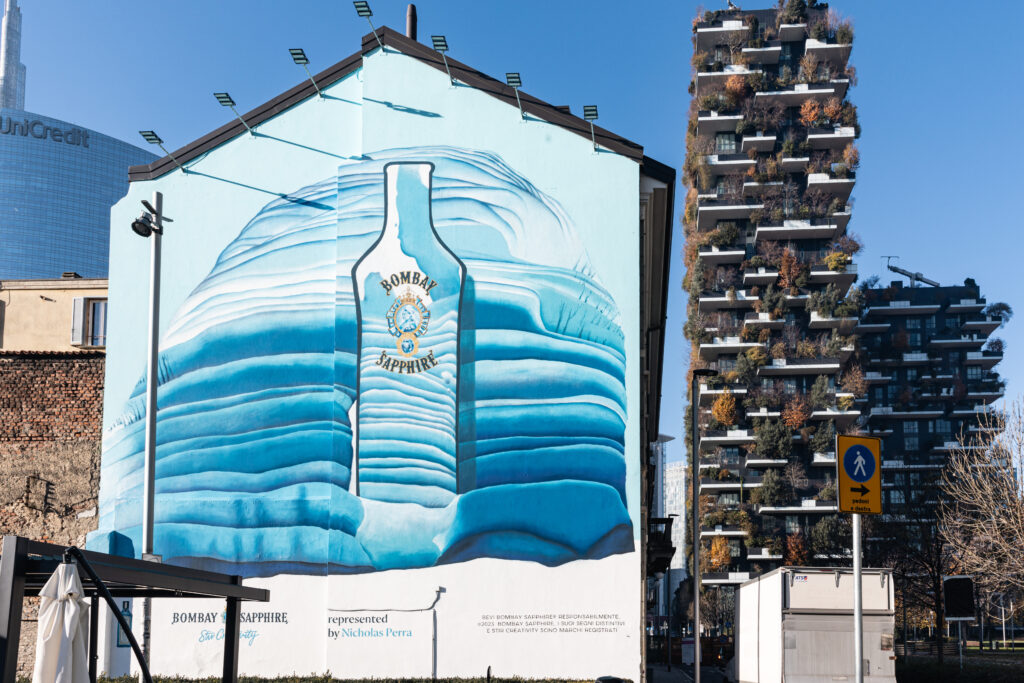 Bombay Sapphire e la Street Art: connubio creativo a Milano