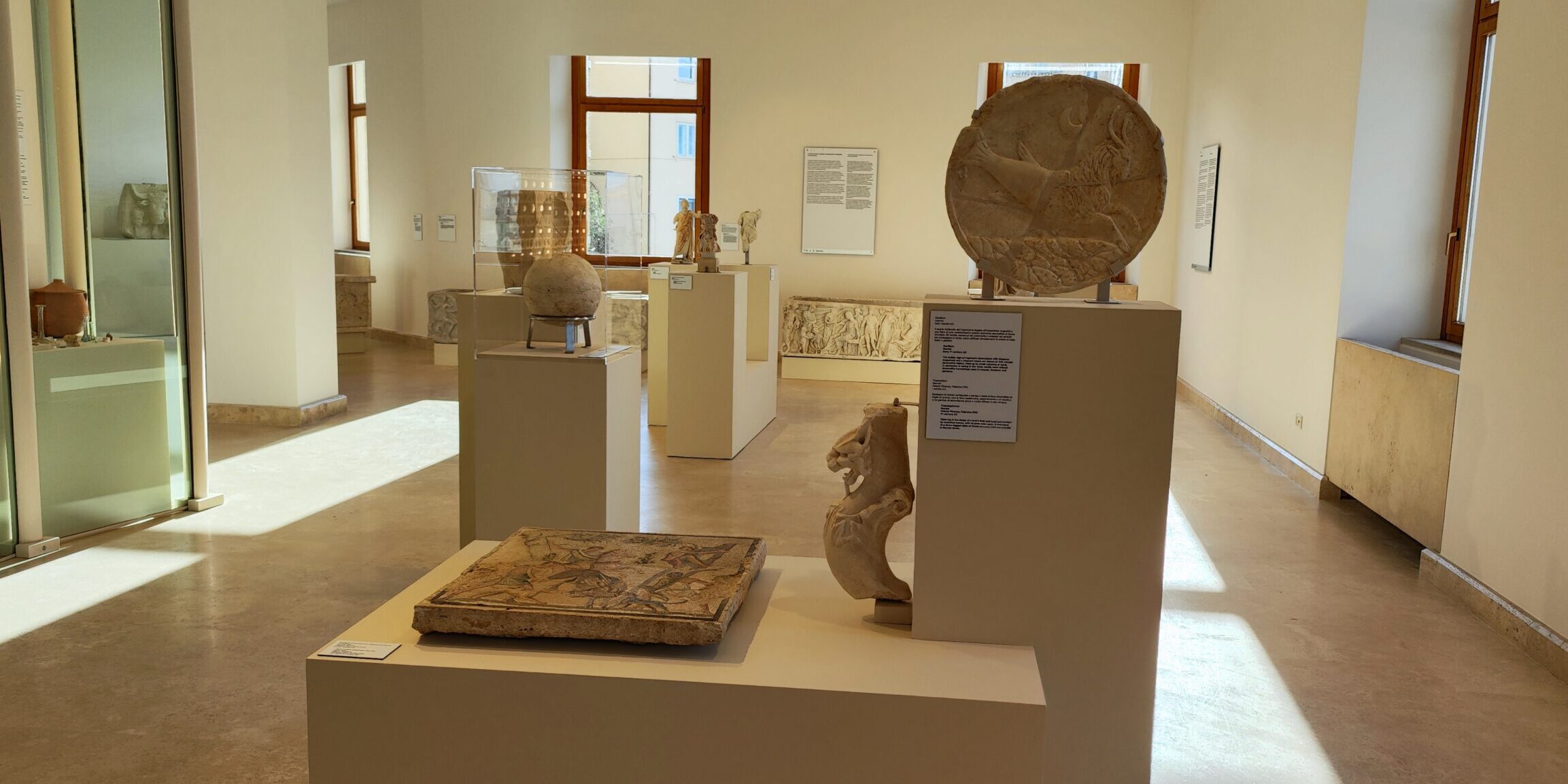 Museo Archeologico Nazionale delle Marche, allestimento sezione romana